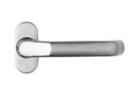 Security Lever Handle White