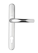 Security Lever Handle White